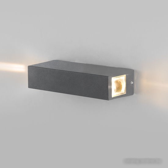Уличный настенный светильник Elektrostandard Blaze LED 35136/W (серый)