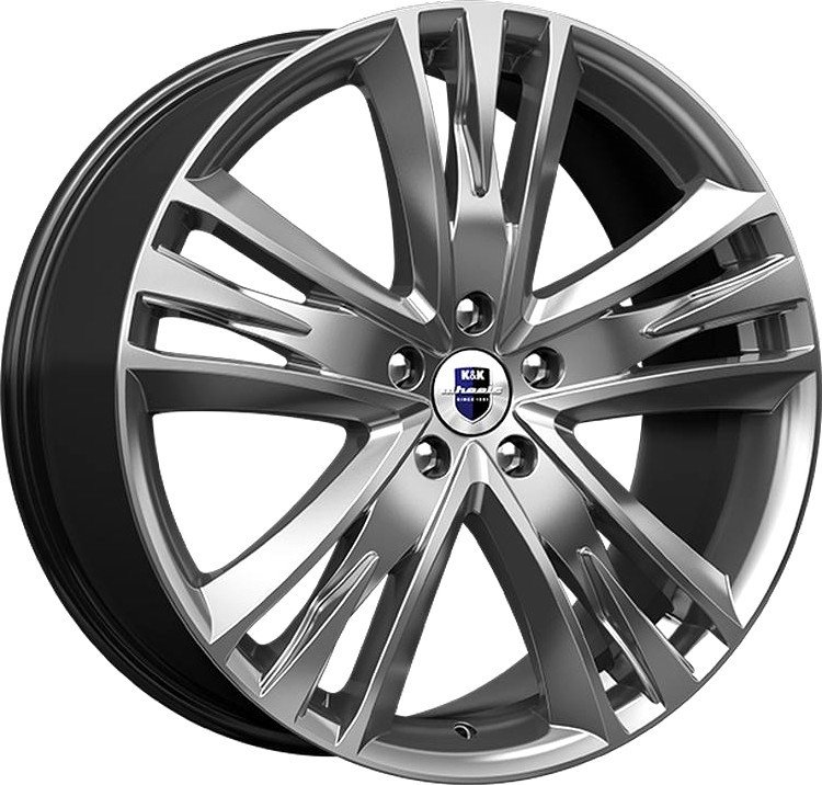 Литые диски K&K Атлас (КС661М) 20x8.5" 5x127мм DIA 71.6мм ET 56.4мм Дарк платинум