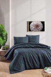 Постельное белье Karven Sadora Navy Blue 1.5сп N243