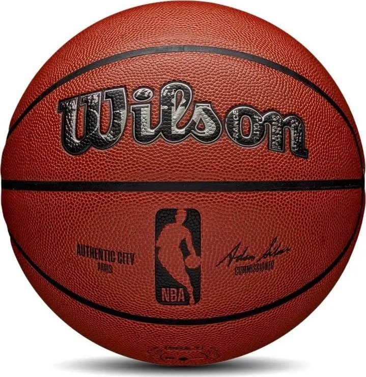 Баскетбольный мяч Wilson NBA Authentic City Paris WZ2016004XB7 (7 размер)