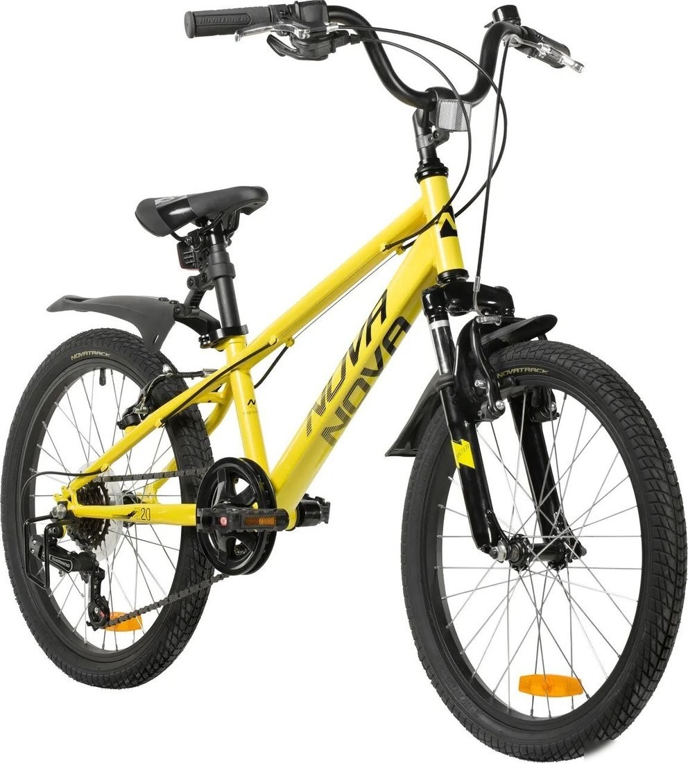 Детский велосипед Novatrack Pointer 20 20SH6V.POINTER.YL6 (желтый)