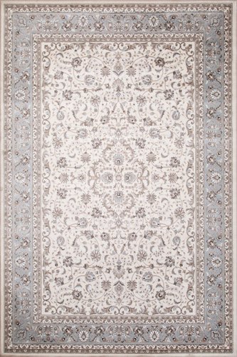 Ковер для жилой комнаты Merinos Valencia Deluxe F014-STAN-CREAM-L.BLUE (2х3)