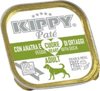 Консервированный корм для собак Kippy Паштет с уткой и овощами 150 г