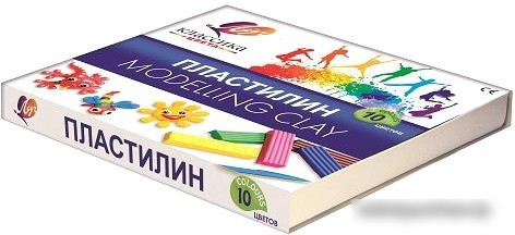 Пластилин Луч Классика 7С 304-08 (10 цв)