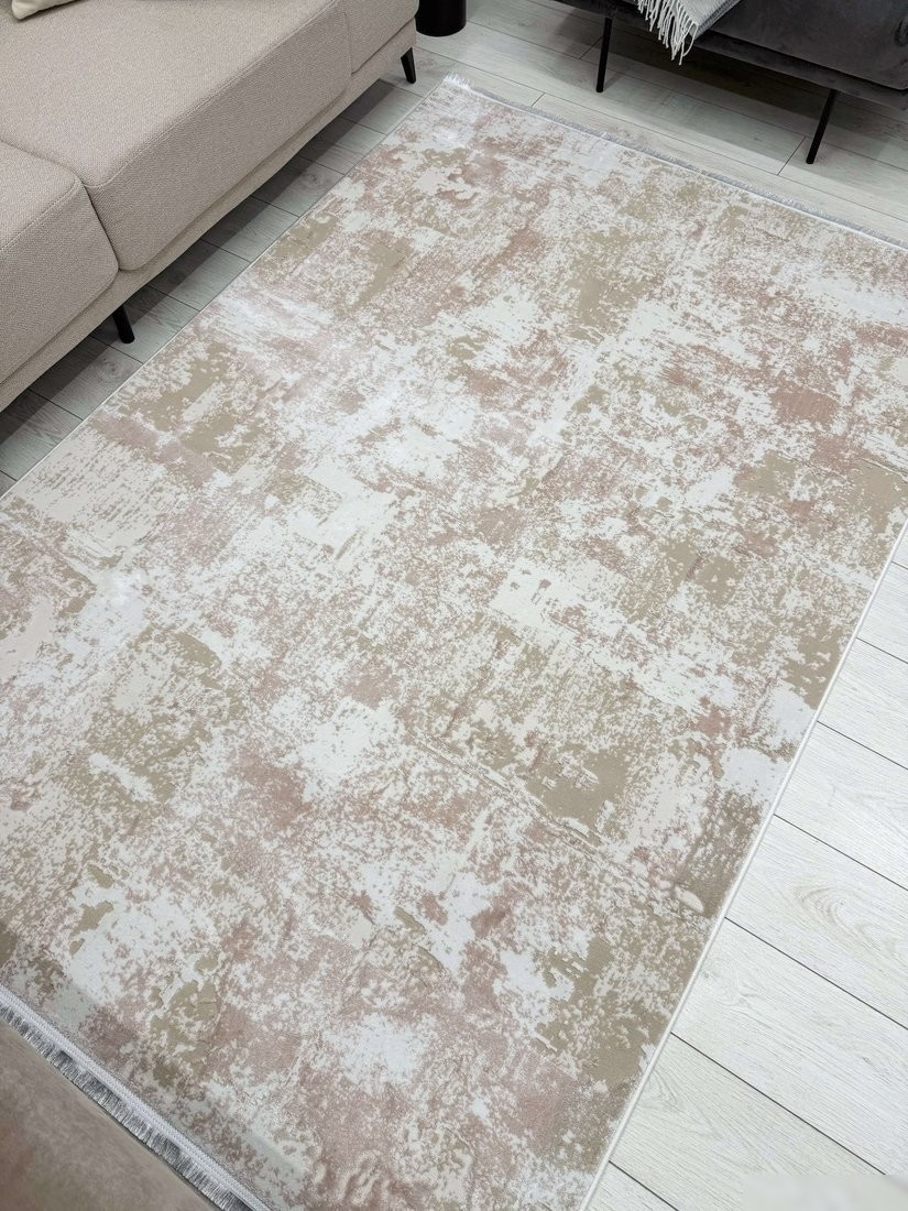 Ковер для жилой комнаты Radjab Carpet Лайла Прямоугольник TZ16F (2x4, Light Beige)