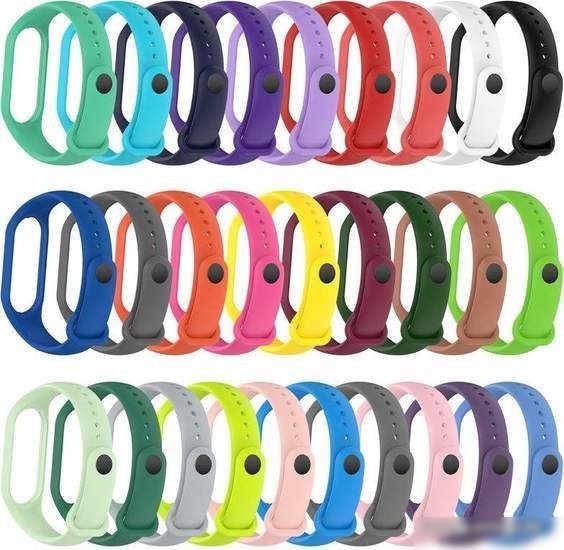 Ремешок Rumi силиконовый для Xiaomi Smart Band 7 (королевский синий)