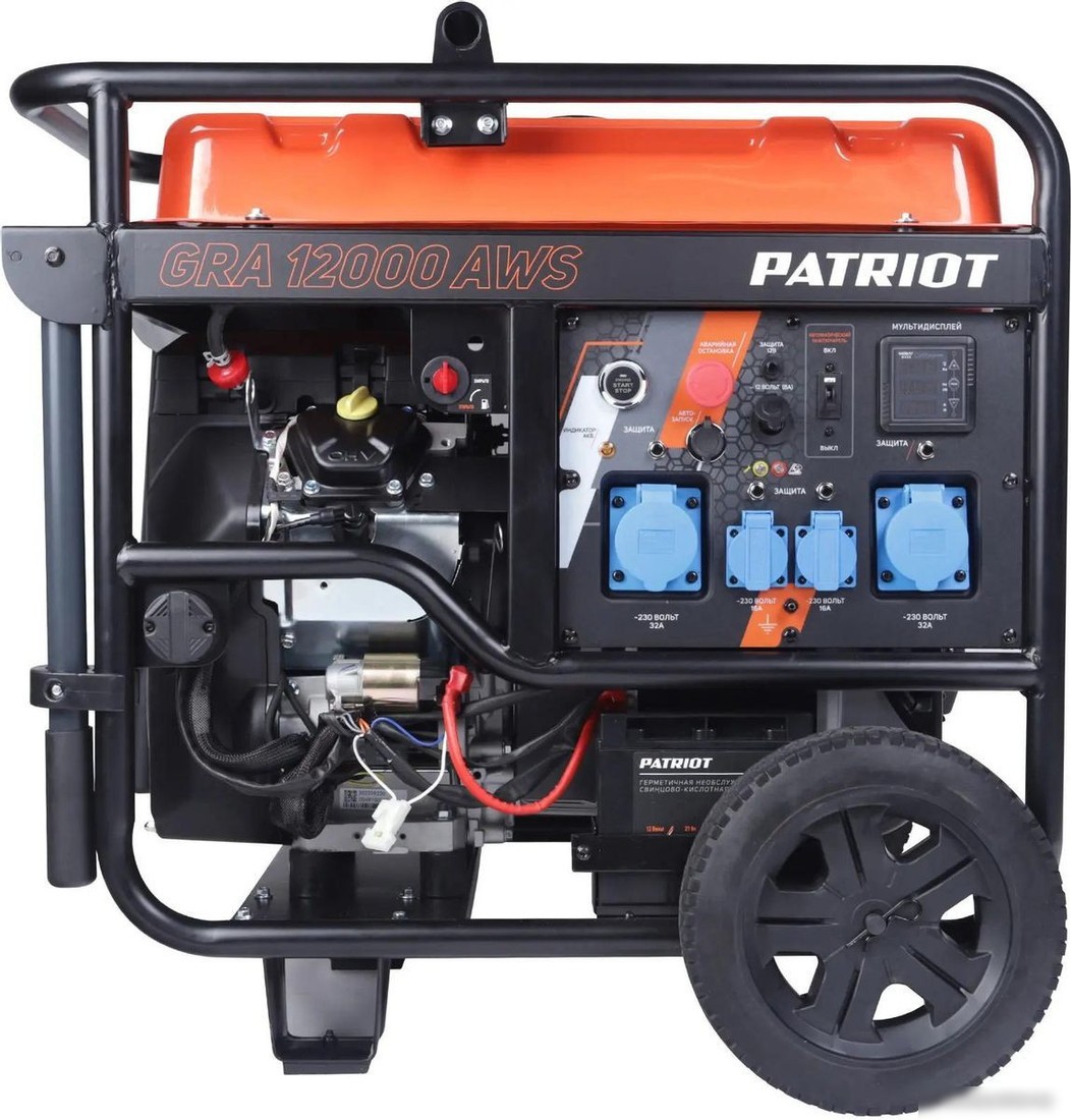 Бензиновый генератор Patriot GRA 12000AWS