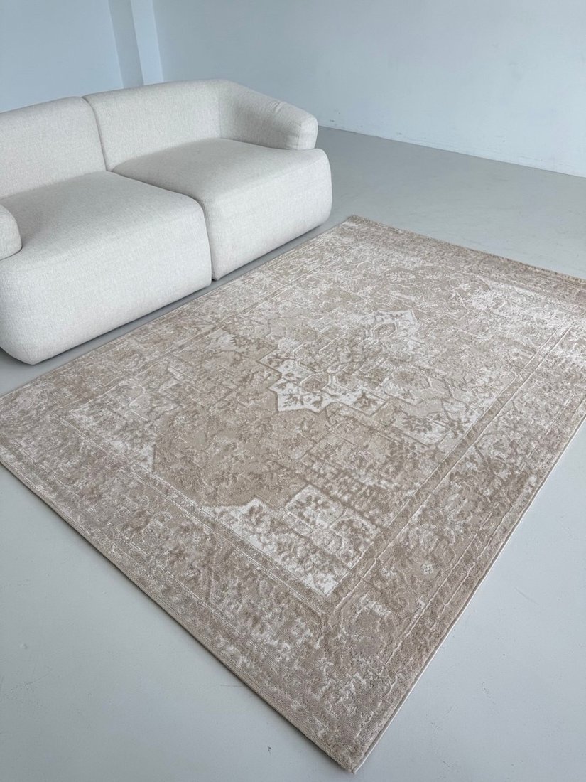 Ковер для жилой комнаты LAXMI Comfort 329 прямоугольник (2.4x3.4, Beige/Beige)