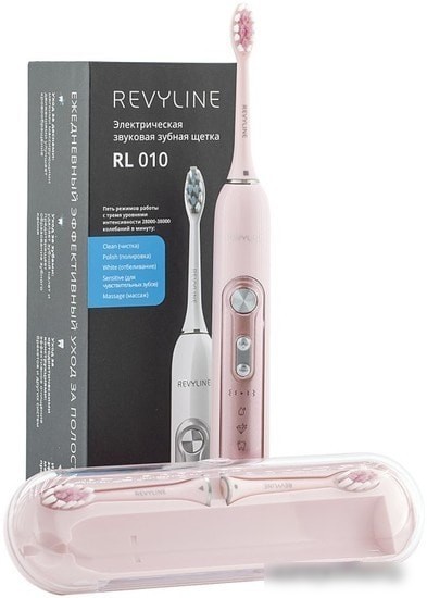 Электрическая зубная щетка Revyline RL 010 (розовый)