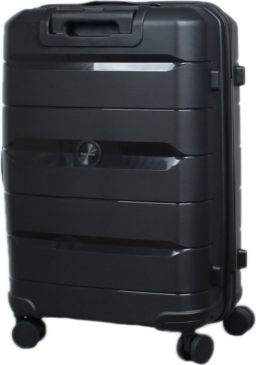 Чемодан-спиннер Eurobags PP-N95 (М, черный)