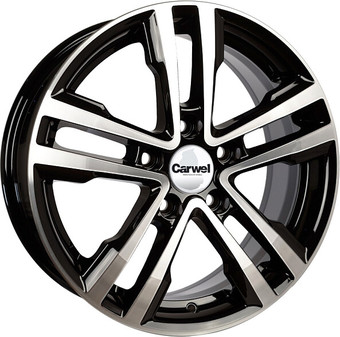 Литые диски Carwel Аллаки 197 16x6.5" 5x114.3мм DIA 66.1мм ET 50мм AB