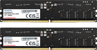 Оперативная память ADATA 2x8ГБ DDR5 5600 МГц AD5U56008G-DT