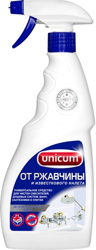 Средство для ванных комнат Unicum От ржавчины 500