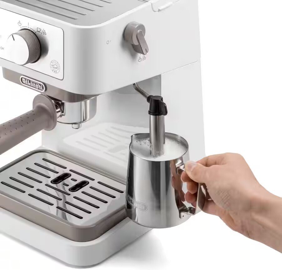 Рожковая кофеварка DeLonghi Stilosa EC260.W