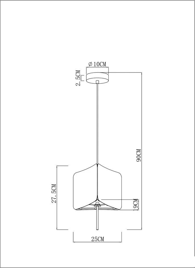 Подвесная люстра Arte Lamp A7084SP-1BK