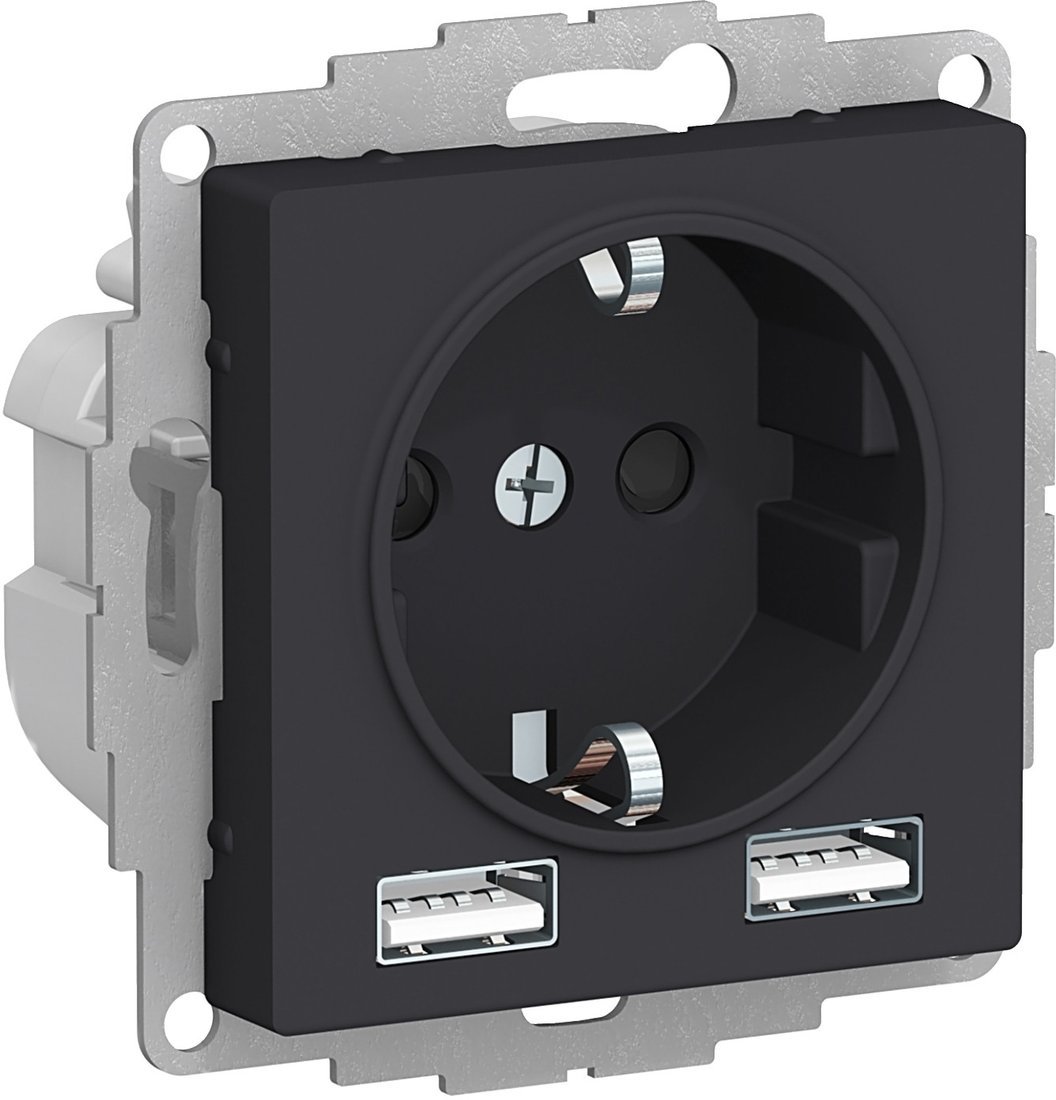 Розетка Systeme Electric AtlasDesign ATN001030