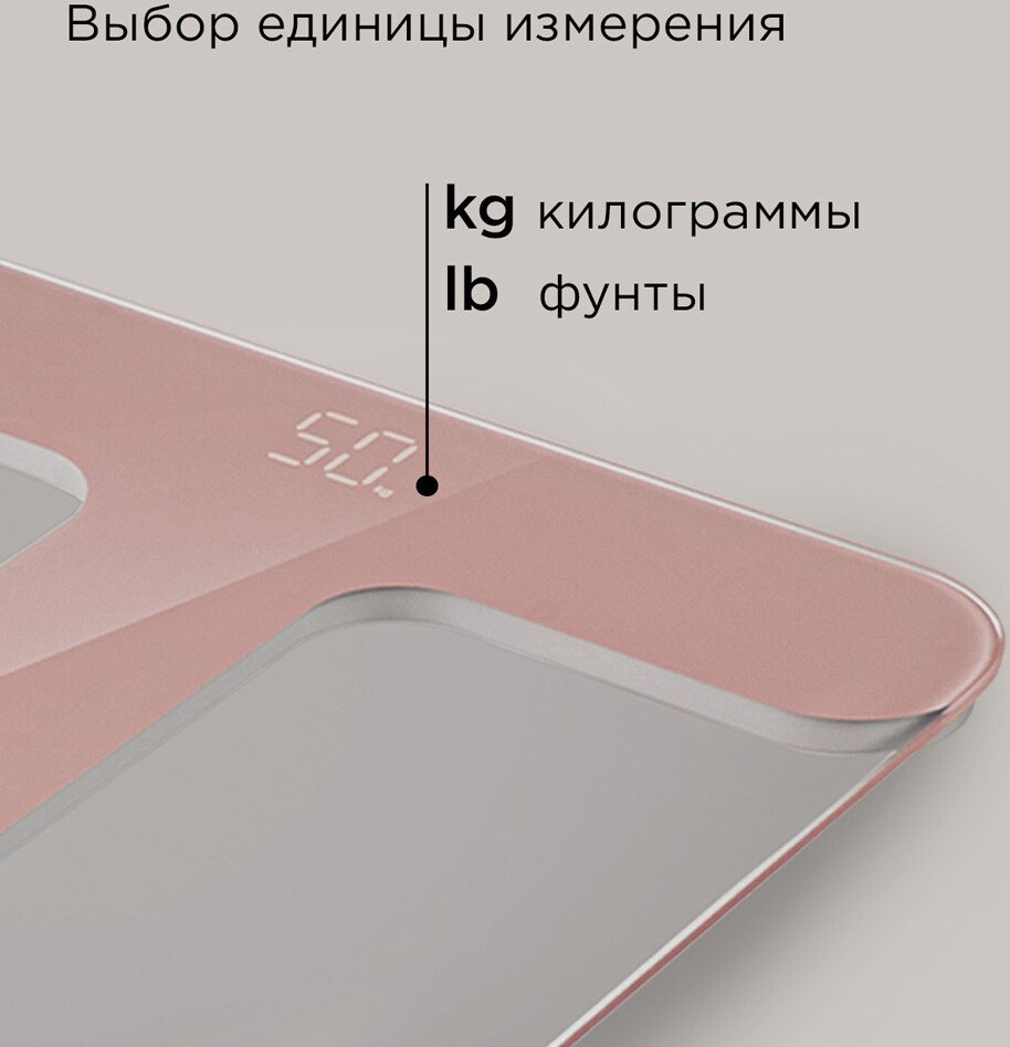 Напольные весы Redmond (Редмонд) SB1811 (розовый)