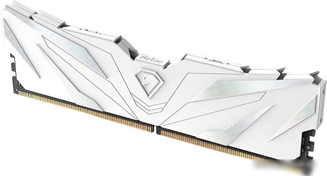 Оперативная память Netac Shadow II White 16ГБ DDR5 6000 МГц NTSWD5P60SP-16W