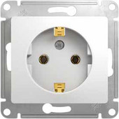 Розетка Schneider Electric Glossa GSL000143 (белый)