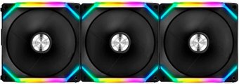 Комплект вентиляторов для корпуса 1stPlayer XF7 Reverse ARGB (3 шт, черный)