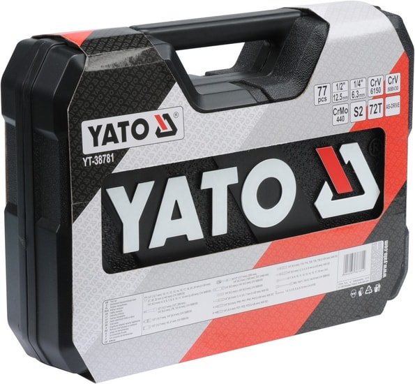 Универсальный набор инструментов Yato YT-38781 (77 предметов)