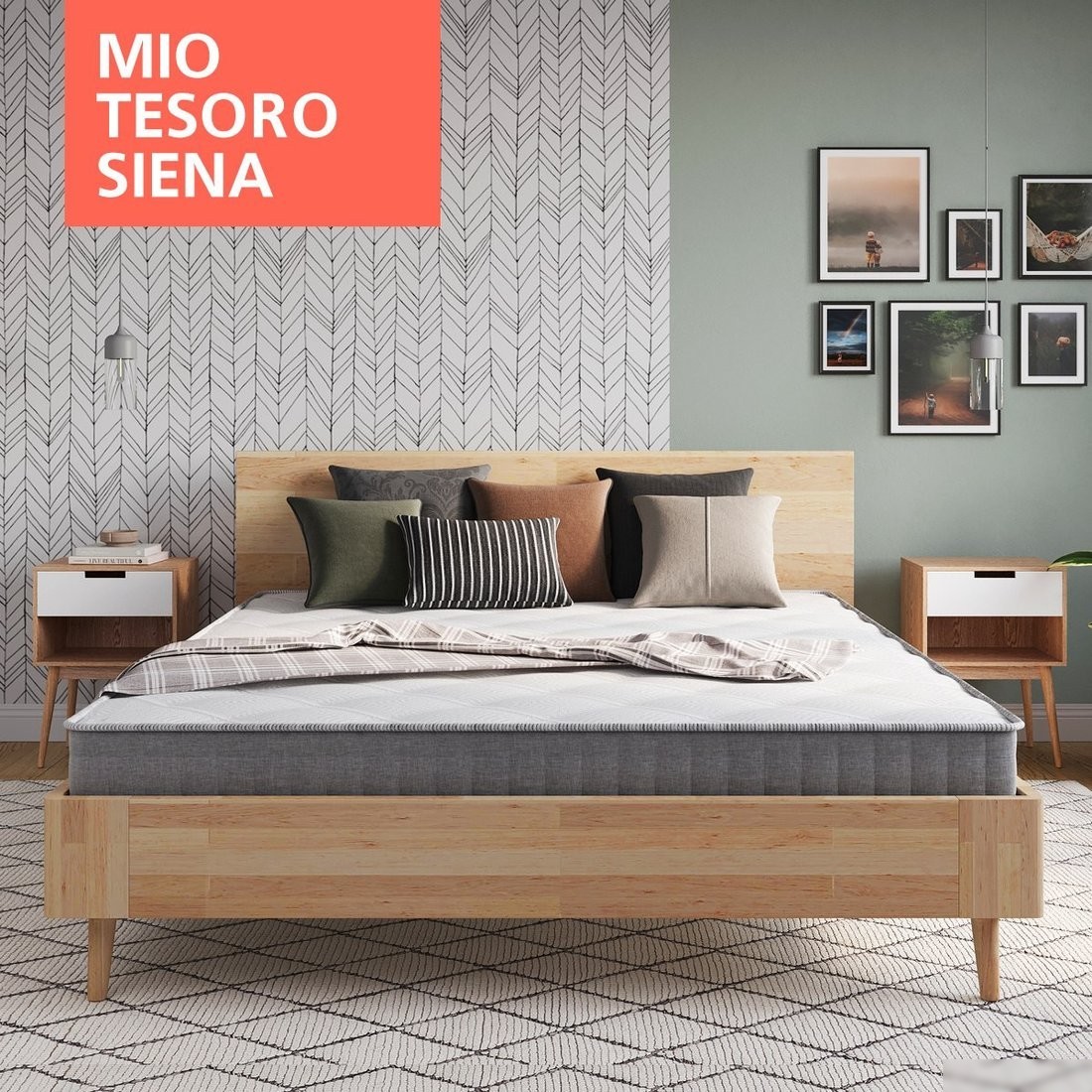 Матрас Mio Tesoro Siena 70x200 (джерси трикотаж)