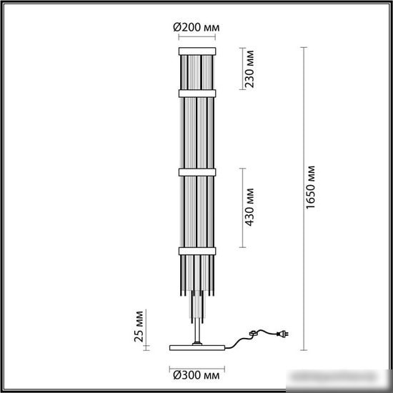 Odeon Light York 4788/12F