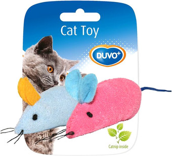 Игрушка для кошек Duvo Plus Две мышки 1717019/DV