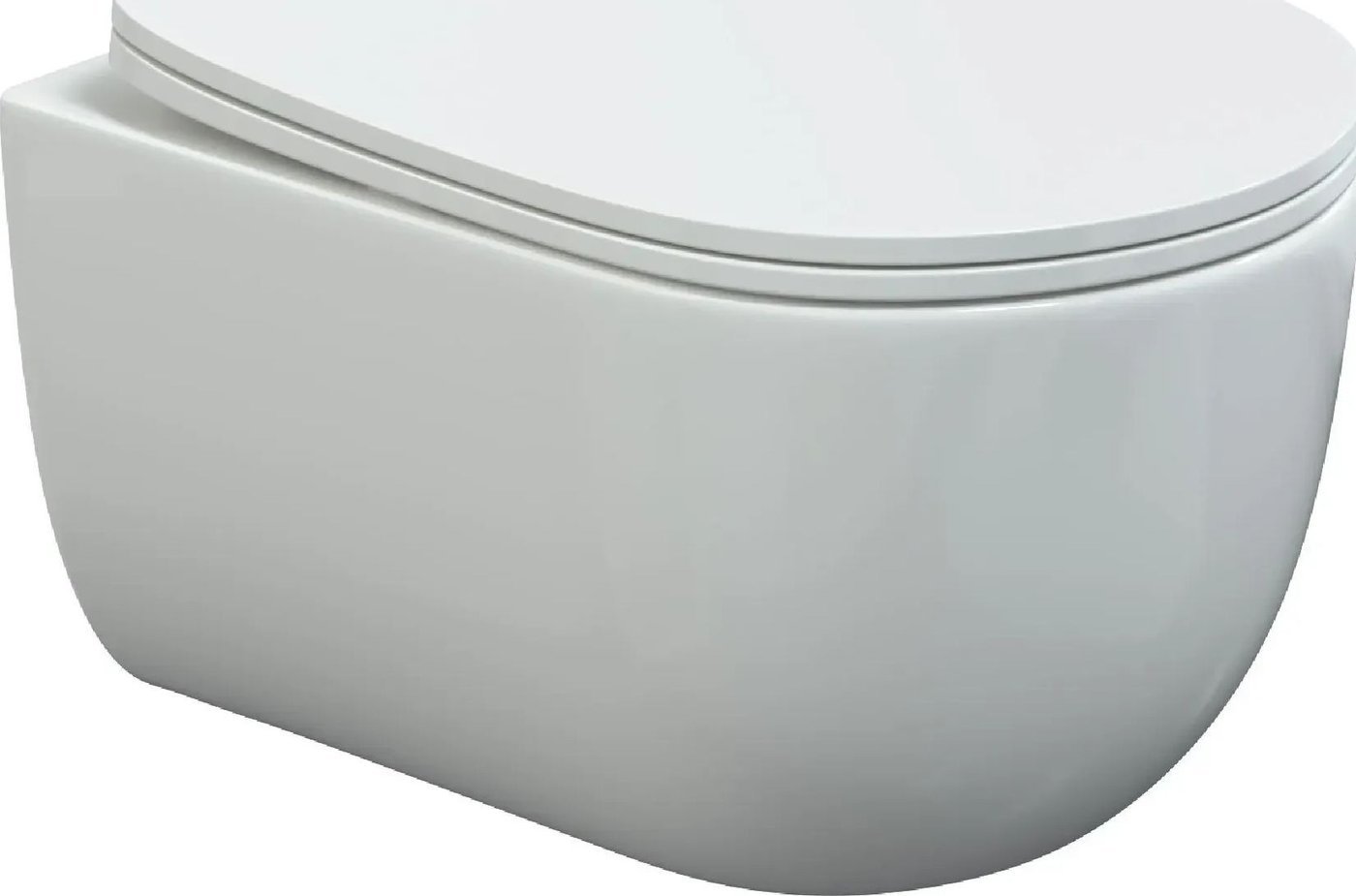 Унитаз подвесной Berges Wasserhaus Ventas Rimless + Visam Slim 525 EX-043240 (с сиденьем)