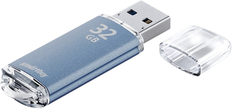 USB Flash SmartBuy V-Cut 32GB (синий)