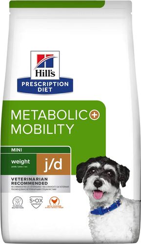 Сухой корм для собак Hill's Prescription Diet Metabolic + Mobility Mini j/d с курицей 6 кг
