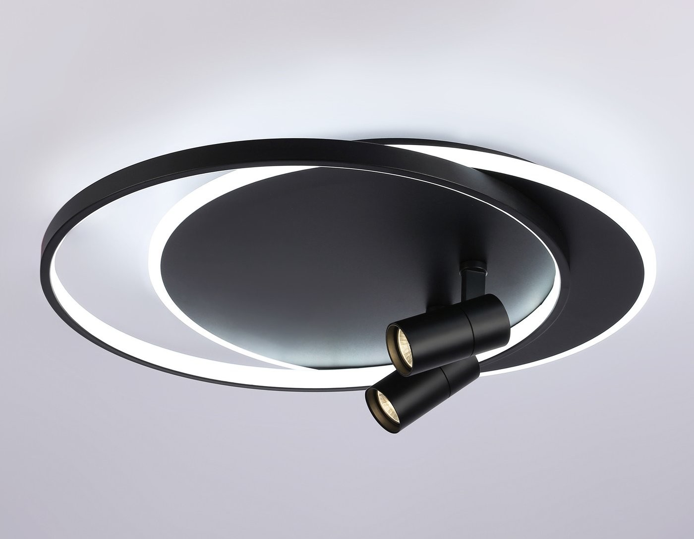 Припотолочная люстра Ambrella light FL51393/1+2 BK