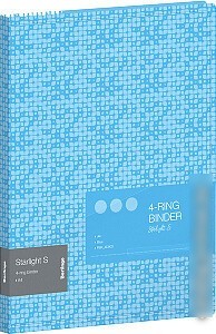 Папка для бумаг Berlingo Soft Touch RB4_4D981 (синий)