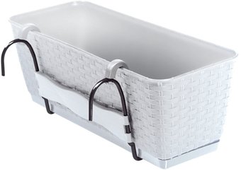 Вазон Prosperplast Ratolla DRL500PW-S449 (белый)