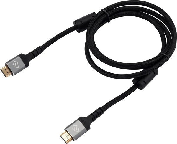 Кабель Digma D-HDMI-2FF-V2.1-2M (2 м, черный)