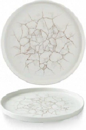 Тарелка обеденная Churchill Chefs Plate KTAGWP261 (Agate Grey)
