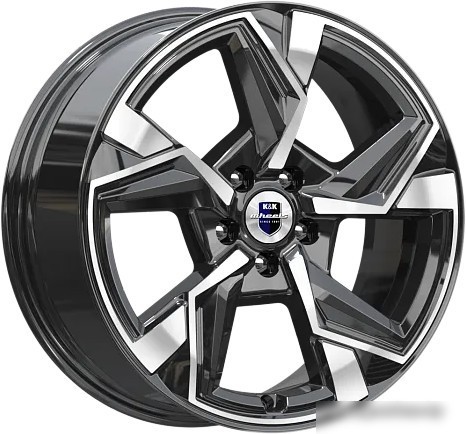 Литые диски K&K Кайан 18x7.5" 5x114.3мм DIA 67.1мм ET 45мм Алмаз черный