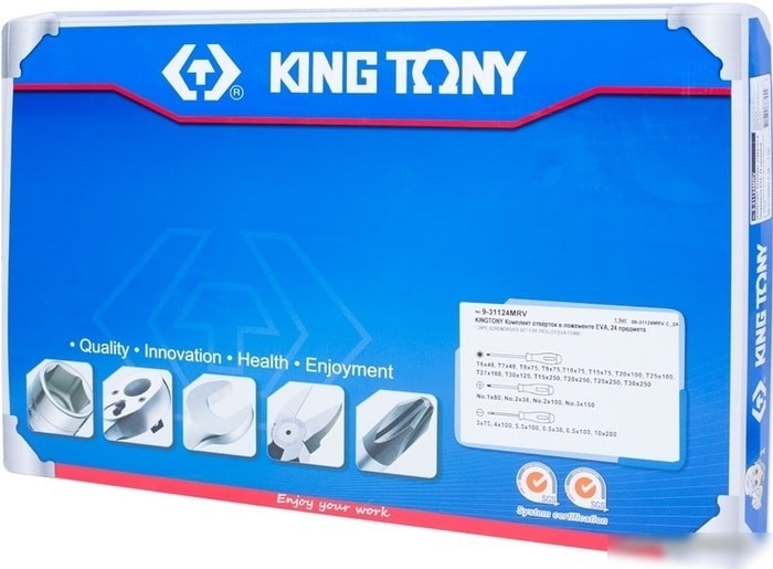 Набор отверток King Tony 9-31124MRV (24 предмета)