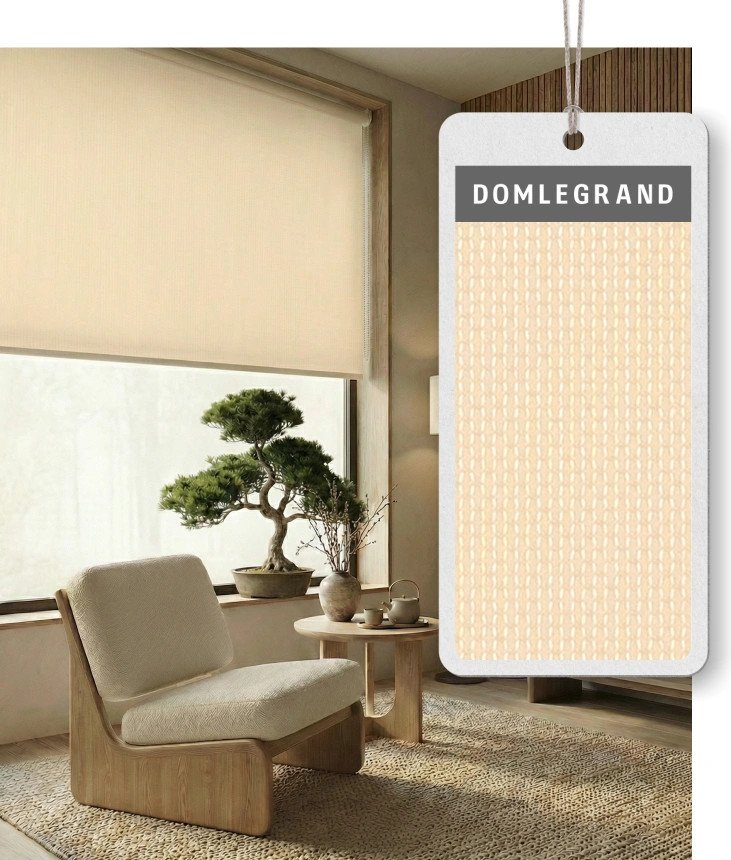 Рулонные шторы Legrand Мелтон 114x175 58156510 (бежевый)