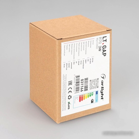 Уличный встраиваемый светильник Arlight LT-GAP-R70-3W Warm3000 031166