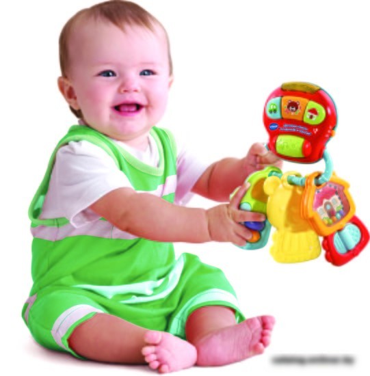Интерактивная игрушка VTech Детские ключи Открывай и изучай 80-505126