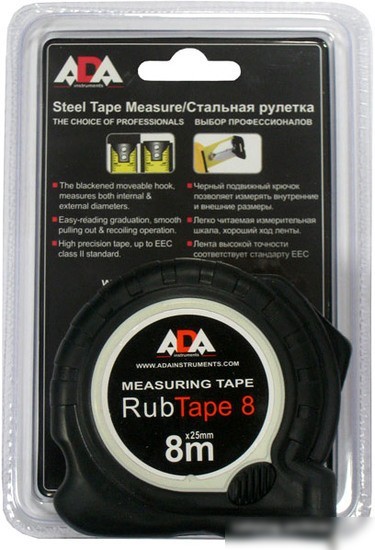 Рулетка ADA Instruments RubTape 3 A00157
