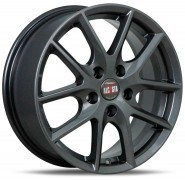 Литые диски Alcasta M59 16x6.5" 5x112мм DIA 57.1мм ET 45мм BKF