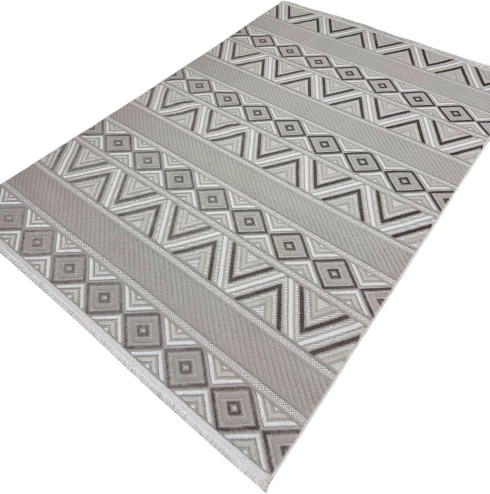 Ковер для жилой комнаты Radjab Carpet Моника Прямоугольник MC 357A 12605RK (2x2.9, Beige)