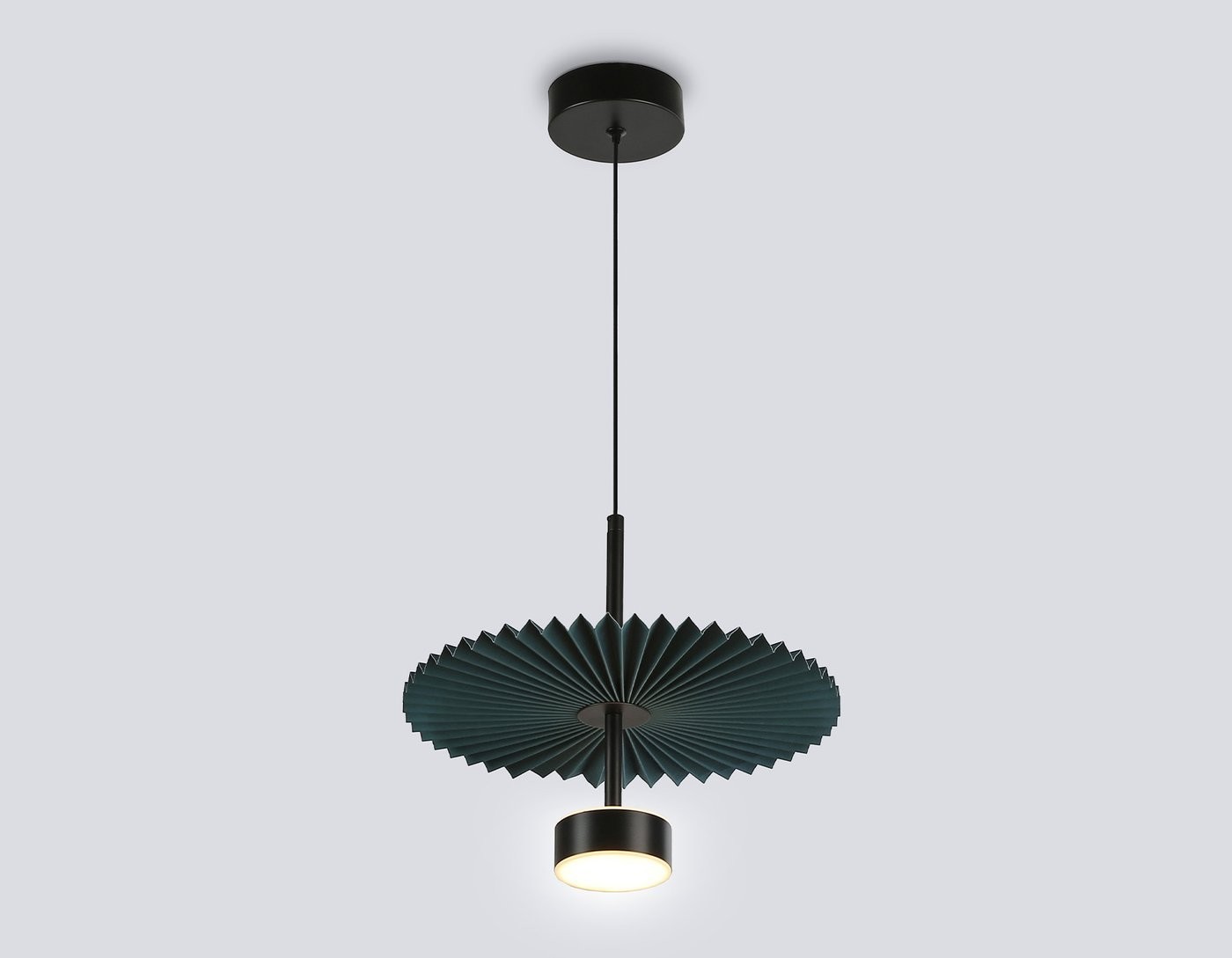 Подвесная люстра Ambrella LH72605 BK/DB (черный/синий)