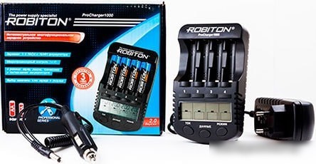 Зарядное Robiton ProCharger1000