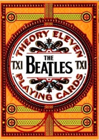 Карточная игра Theory11 The Beatles Orange T1153