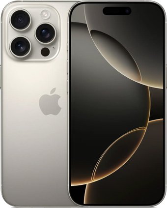 Телефон Apple iPhone 16 Pro Dual SIM 128GB (природный титан)