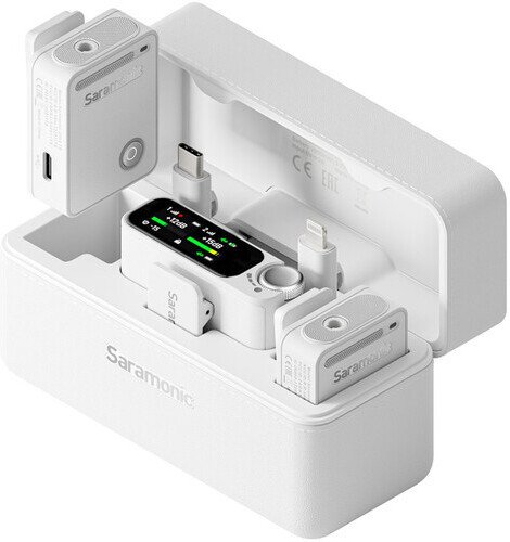 Радиосистема Saramonic Ultra (c 2 петличными микрофонами, белый)