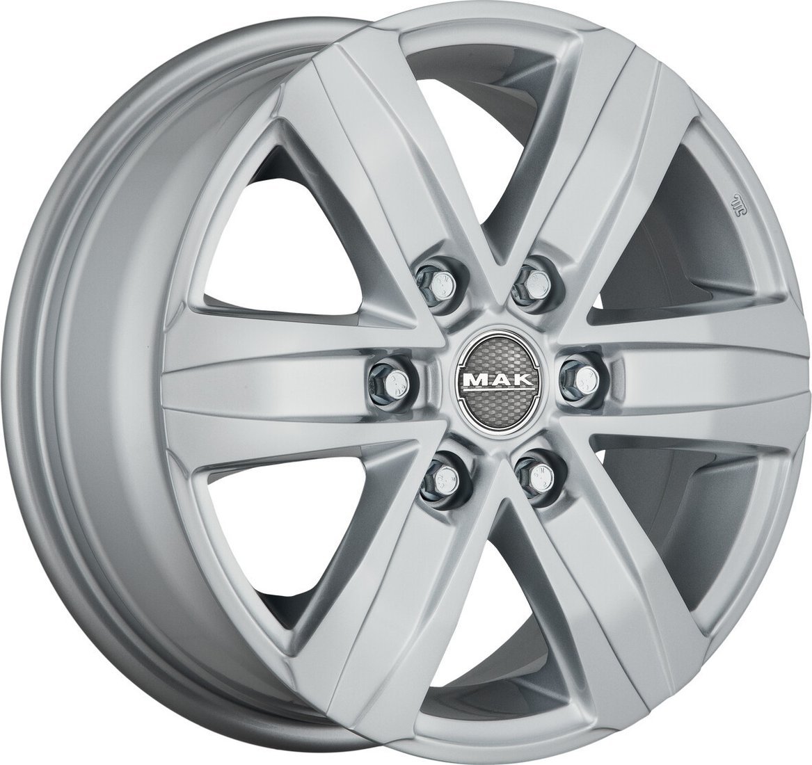 Литые диски MAK Stone 6 18x8" 6x139.7мм DIA 67.1мм ET 35мм Silver